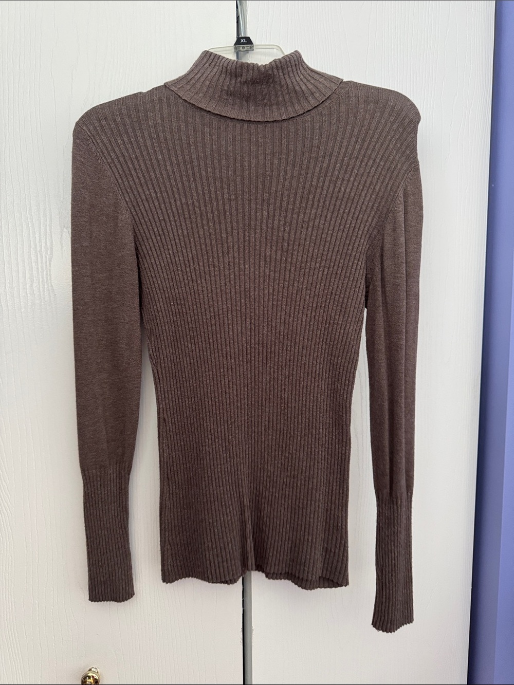 Women’s Ribbed Mock Neck Sweater